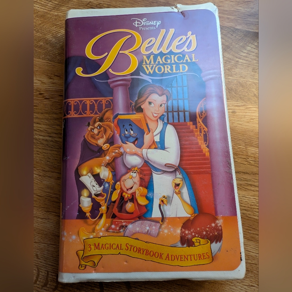 Disney's Belle's Magical World VHS